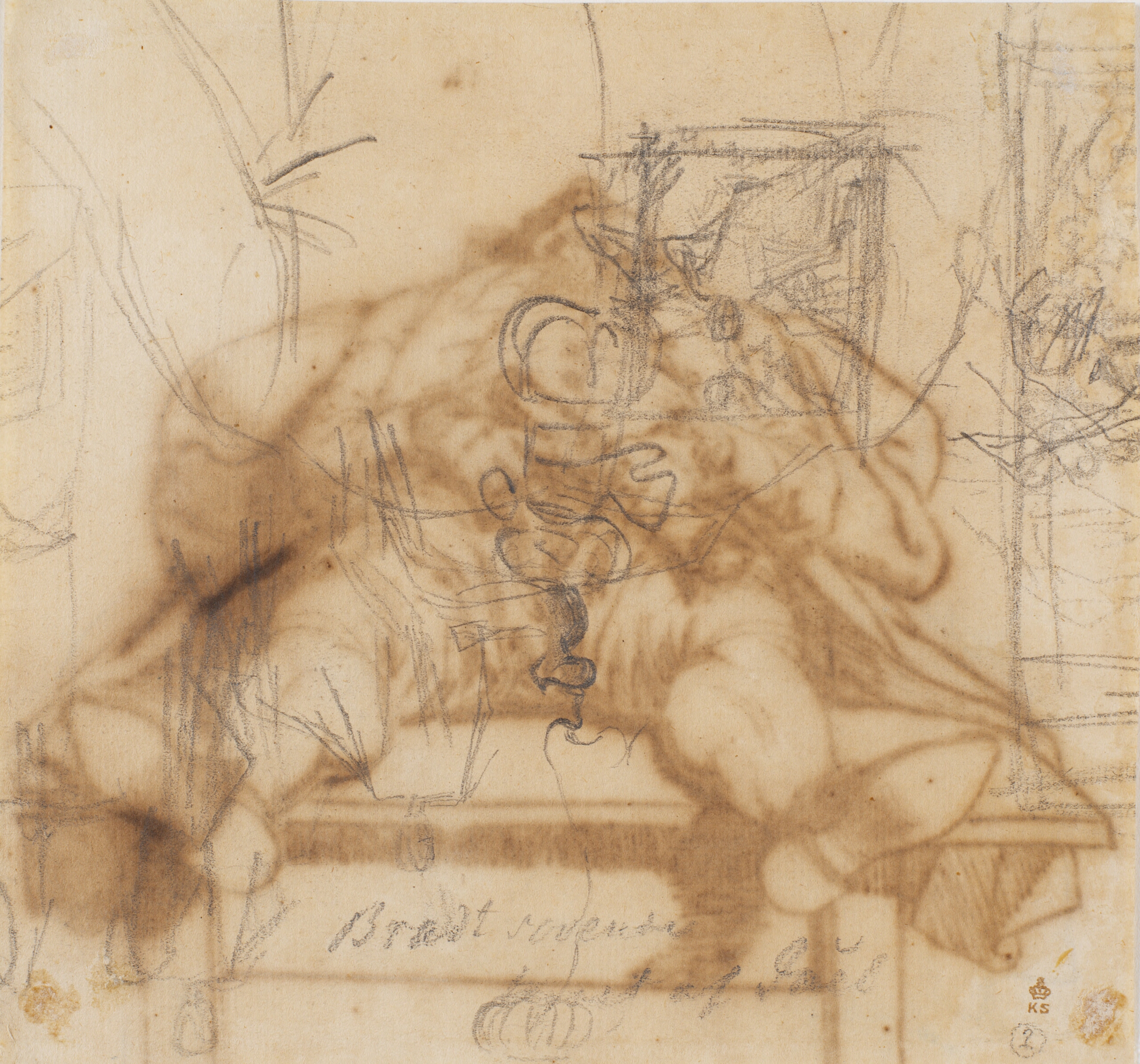 Forskellige ubestemmelige blyantsrids